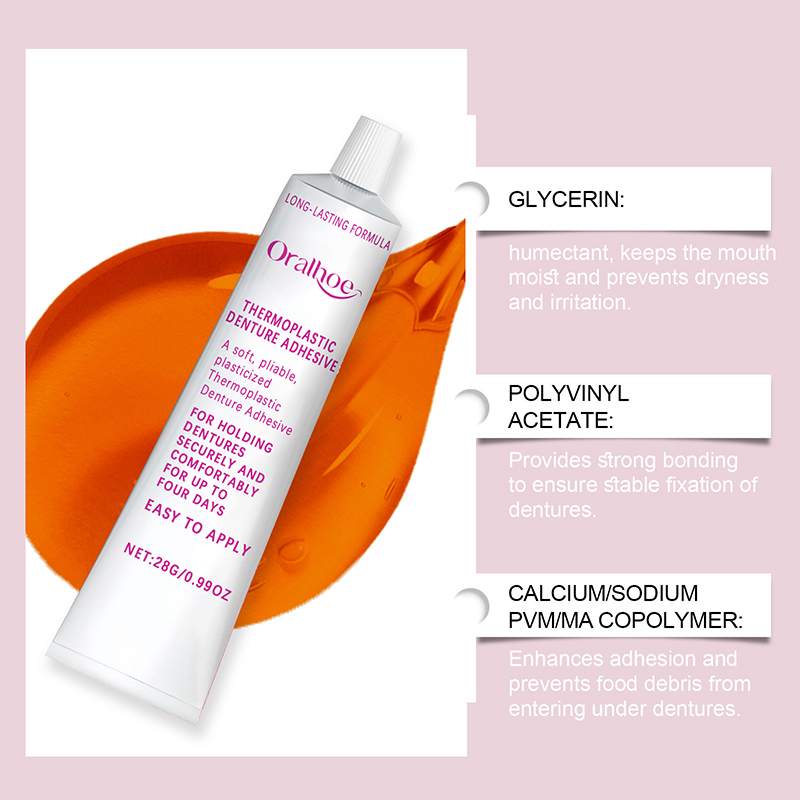 Thermoplastic Denture Adhesive Long-lasting Denture Fixing Adhesive Improve Comfort Denture Care Products Odontologia