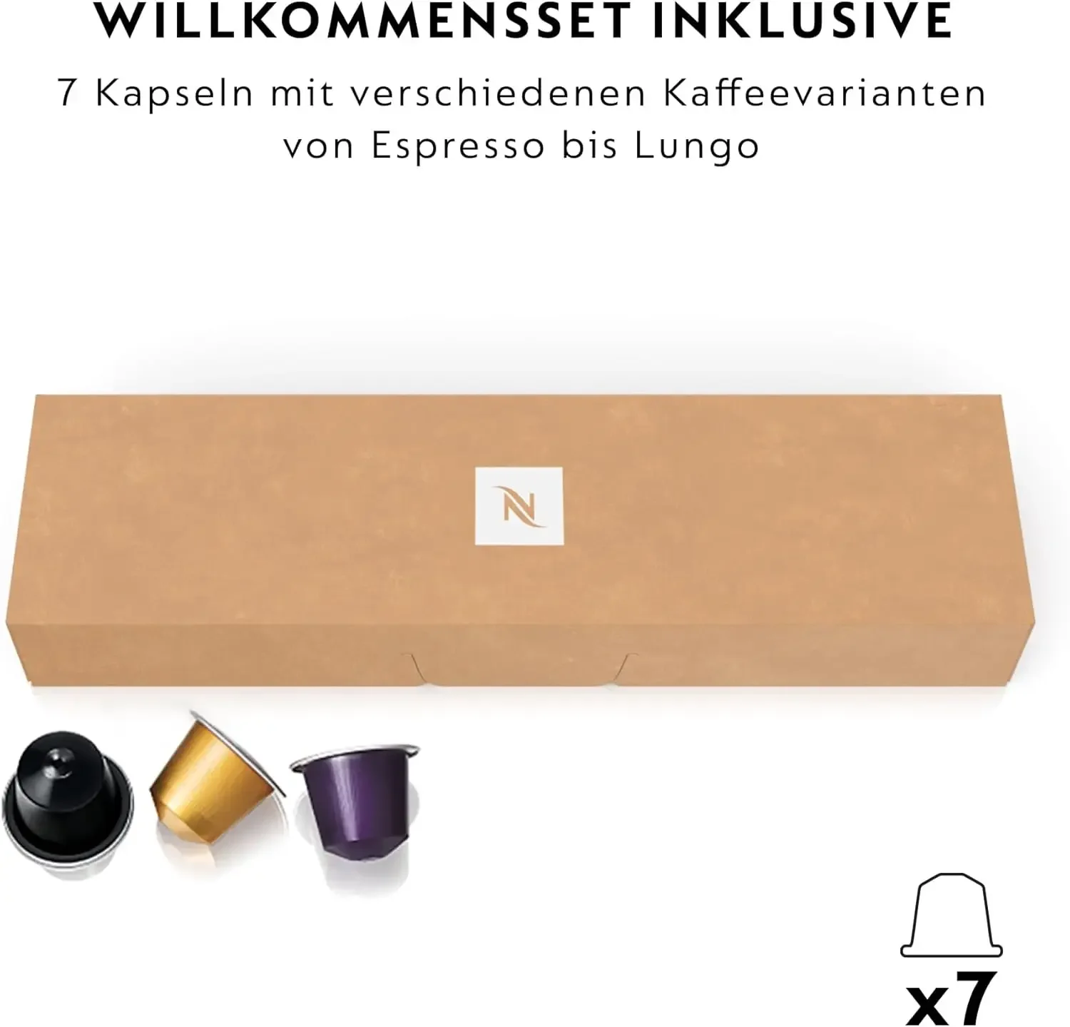 Nespresso Gran Lattissima EN640.W, Cafetera Automática, Cafetera de Cápsulas Monodosis, Leche Espumada Automática, Presión 19 Bares, Cappuccino, Latte, 1400W, Blanco Fresco Vitalidad