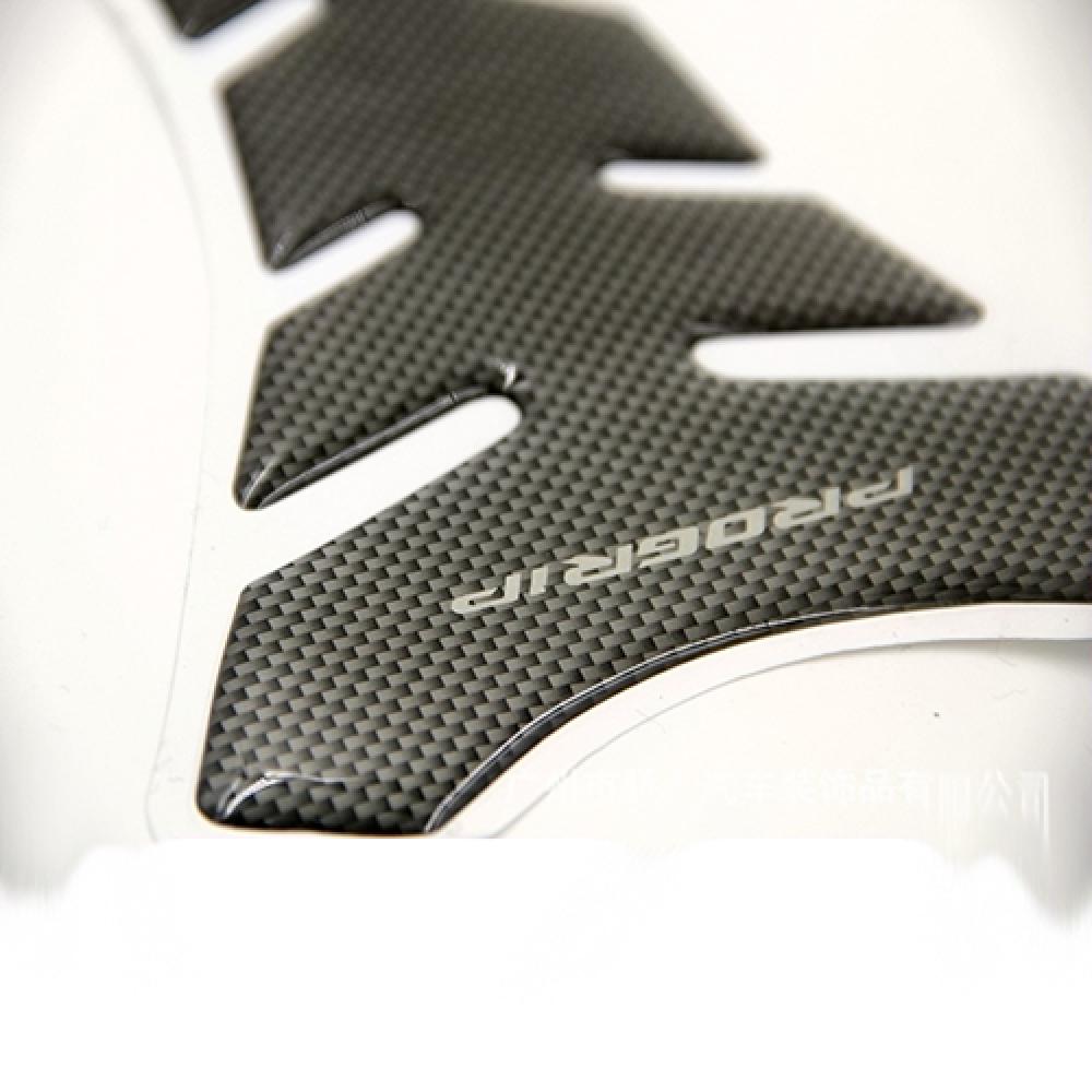 Schwarz Aufkleber Auto Dekoration Dekoration Carbon Fishbone Form Faser Motorrad Tank Pad Auto Dekoration