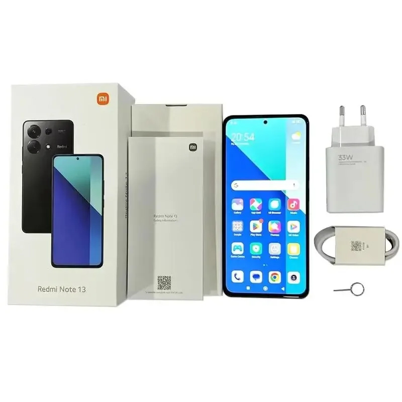 Xiaomi redmi note 13 globale version 128gb/256gb snapdragon 6.67 120 "amoled display hz hintere haupt kamera mp schnell aufladen 33w nfc