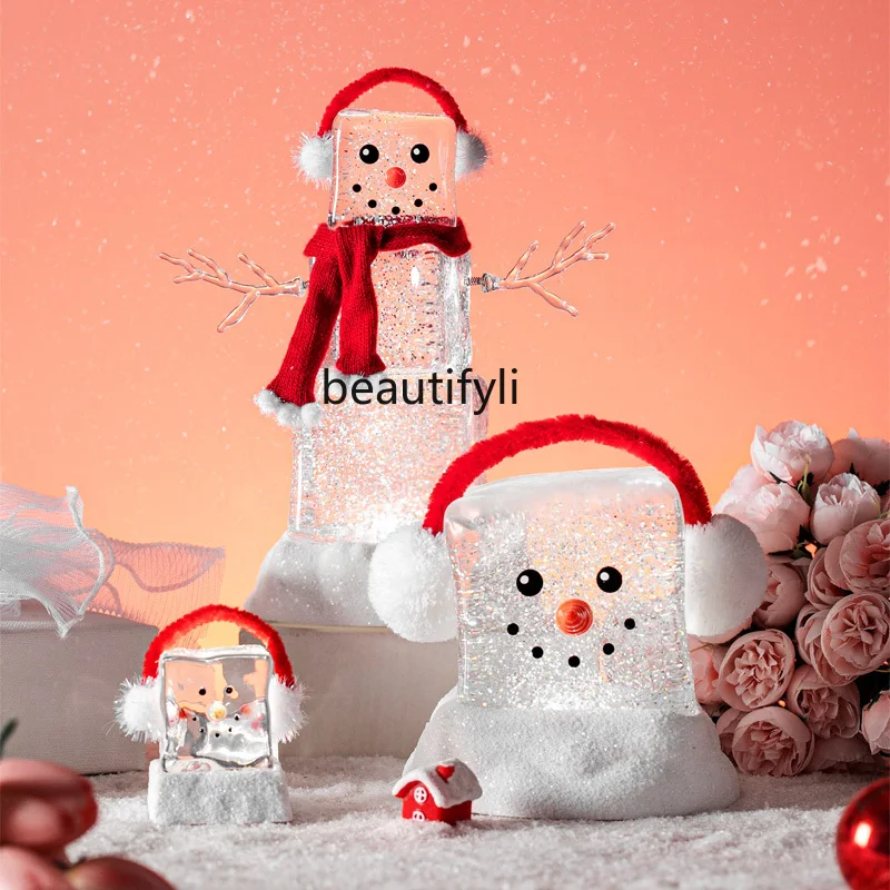 女の子のためのクリスマススノーフレークオルゴール、水晶玉、角氷、誕生日プレゼント、女の子