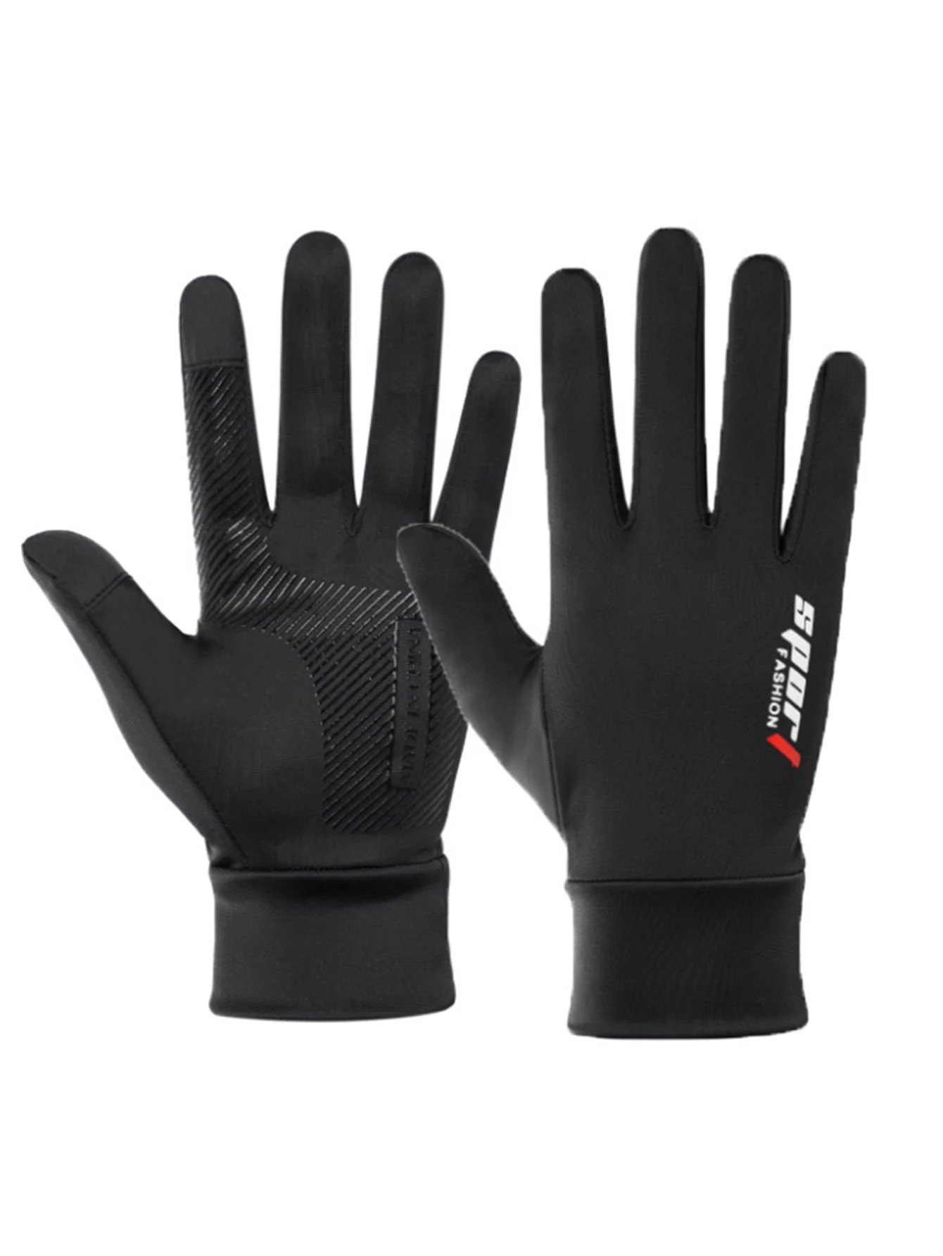 1 paar handschoenen met alle vingers, ademend, schokbestendig, touchscreen fietshandschoenen, lente en zomer, mountainbike, racehandschoenen