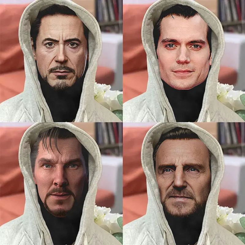 Wzór z nadrukiem 3D Stephen Strange elastyczne maski z siatki Cosplay superbohaterowie zabawna maska ​​pełnotwarzowa rekwizyty na przyjęcia kominiarka nakrycia głowy