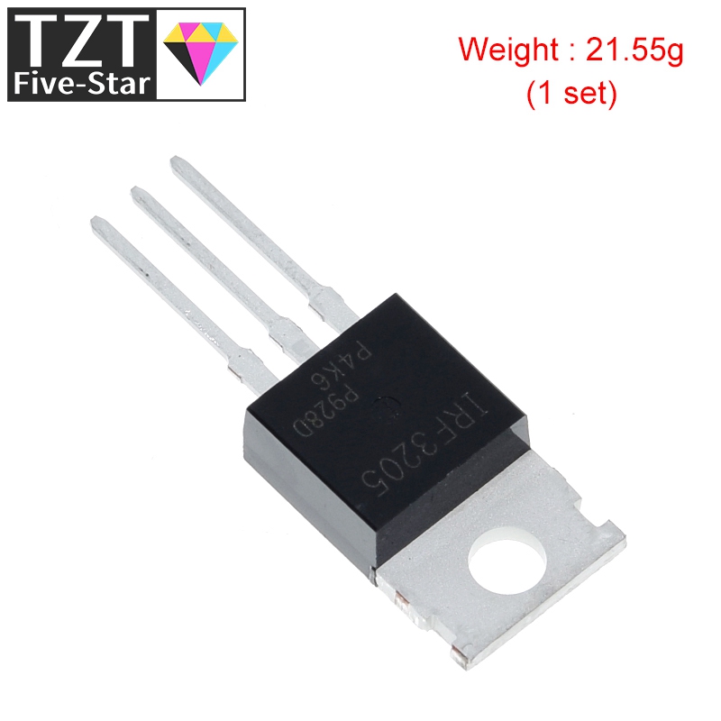 TZT 10/30pcs IRF3205 IRF3205PBF 55V 98A 8mOhm 97.3nC for Power module