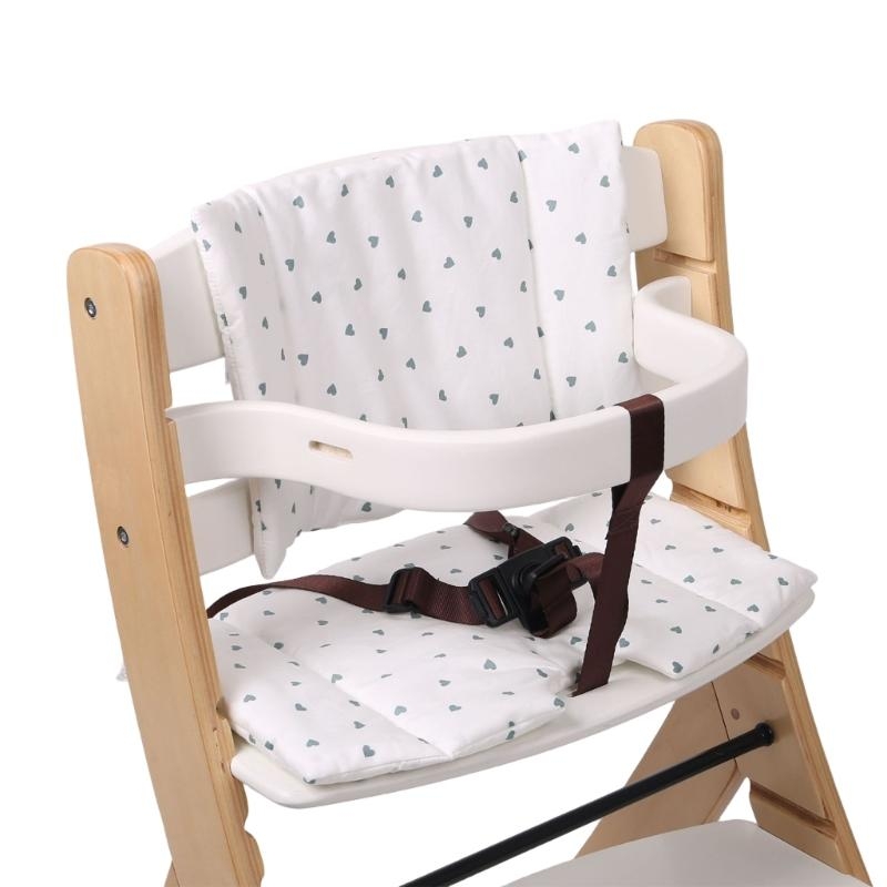 Almofada para cadeira de jantar de bebê, outono e inverno, portátil, antiderrapante, almofada para cadeira alta, acessórios para cadeira de crescimento de bebê