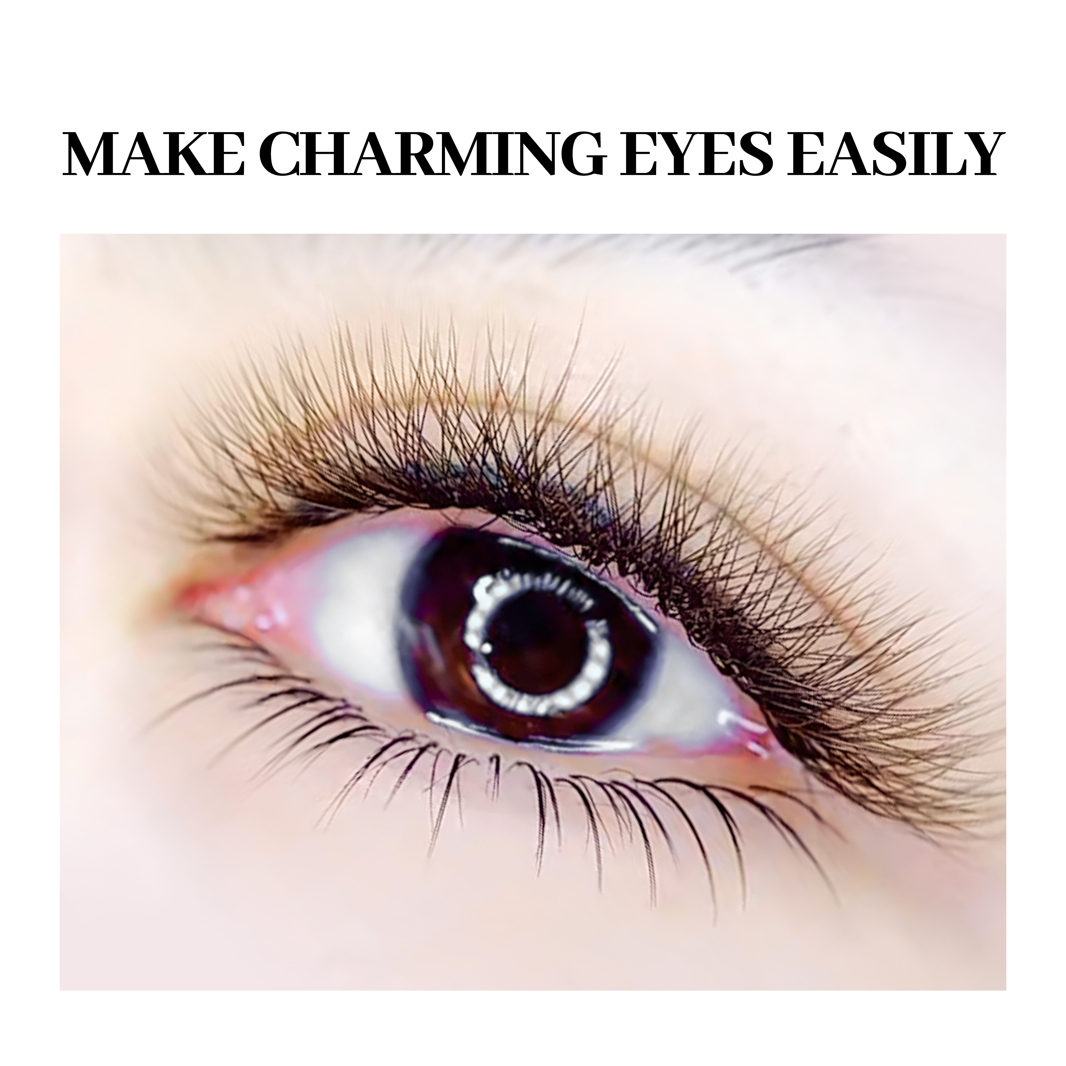 XIUSUZAKI Brown 4D W-Shaped Eyelashes Extensions High Quality Individual Lashes Automatic Flowering Premade Fans Fake Eyelashes