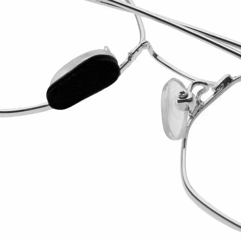 Self-Adhesive Eye Glasses Nose Pads EVA Foam Anti-Slip Reusable Mini Soft Oval Shape Glass Eyeglasses Accessories Kit