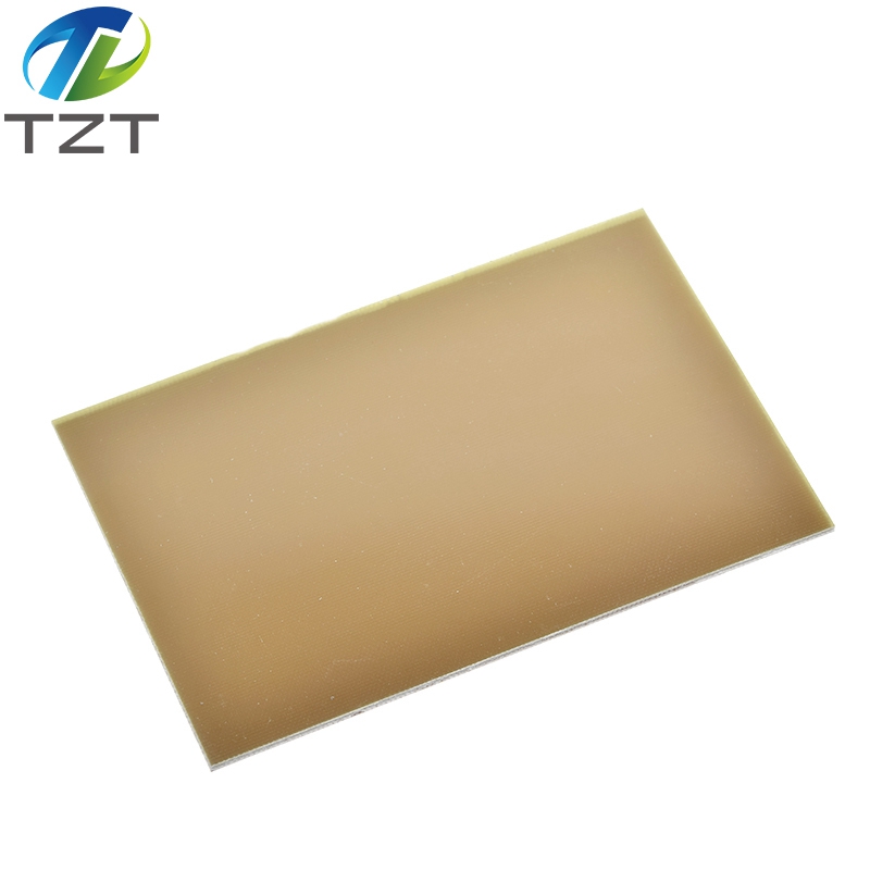 TZT 10*15CM Kit fai da te con piastra rivestita in rame su un lato laminato 10x15 cm