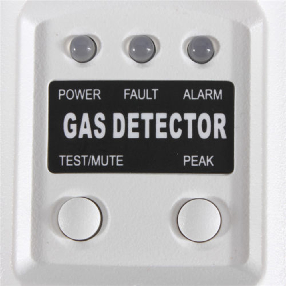 Датчик утечки природного газа, пропана, домашняя газовая сигнализация, вилка европейского стандарта, громкая сигнализация, светодиодный светильник, тестер утечки пропана