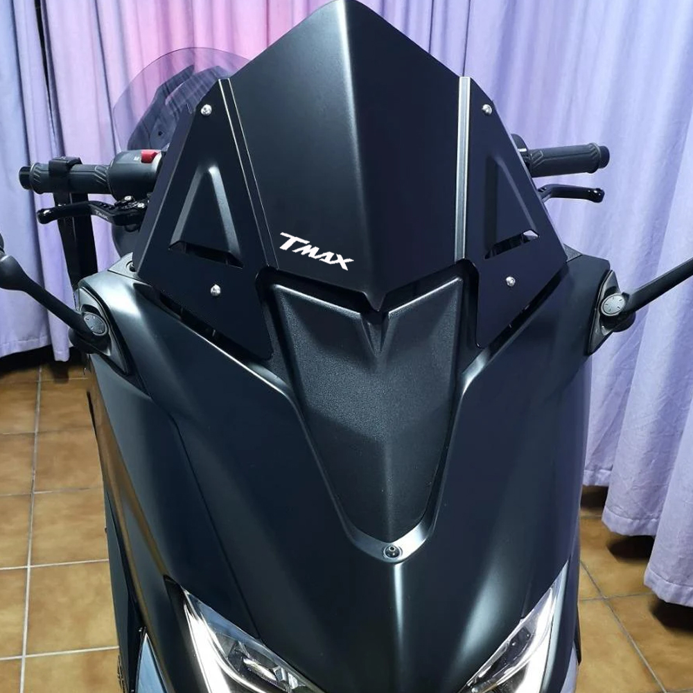 Untuk YAMAHA TMAX 530/560 T-MAX T MAX 2017 2018 2019 2020 2021 TMAX530 TMAX560 sepeda motor ABS kaca depan Fairing kaca depan