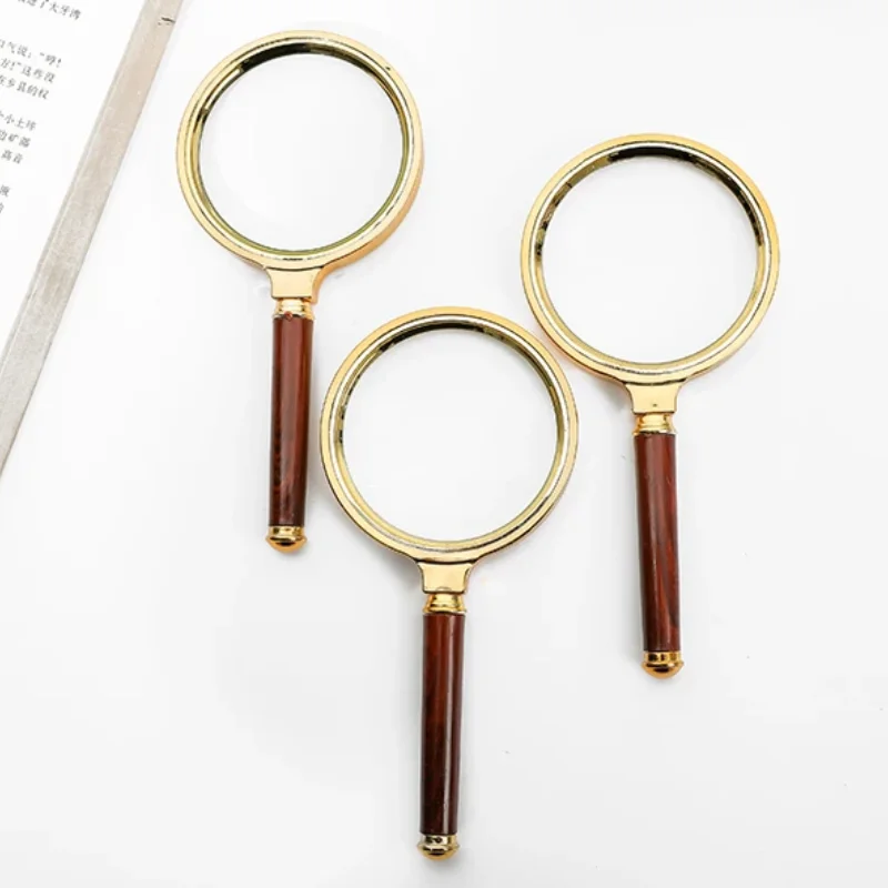 Handheld High-Definition Old Magnifying Glass Handheld Children's Magnifying Glass Reading for The Elderly for People