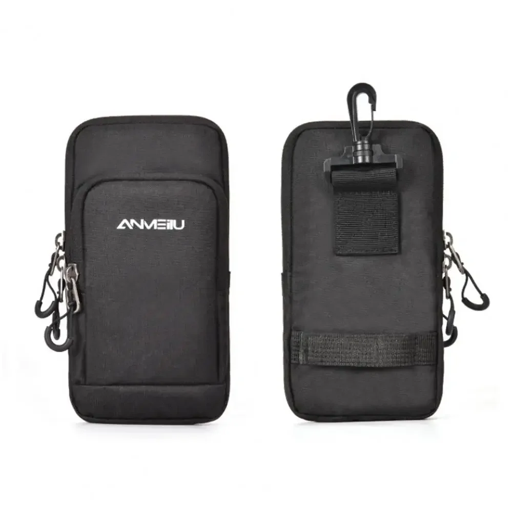 Soporte Universal impermeable para teléfono, bolsa para teléfono inteligente, funda con soporte para cinturón para mochilero, bolsa para teléfono móvil, 1 ud.