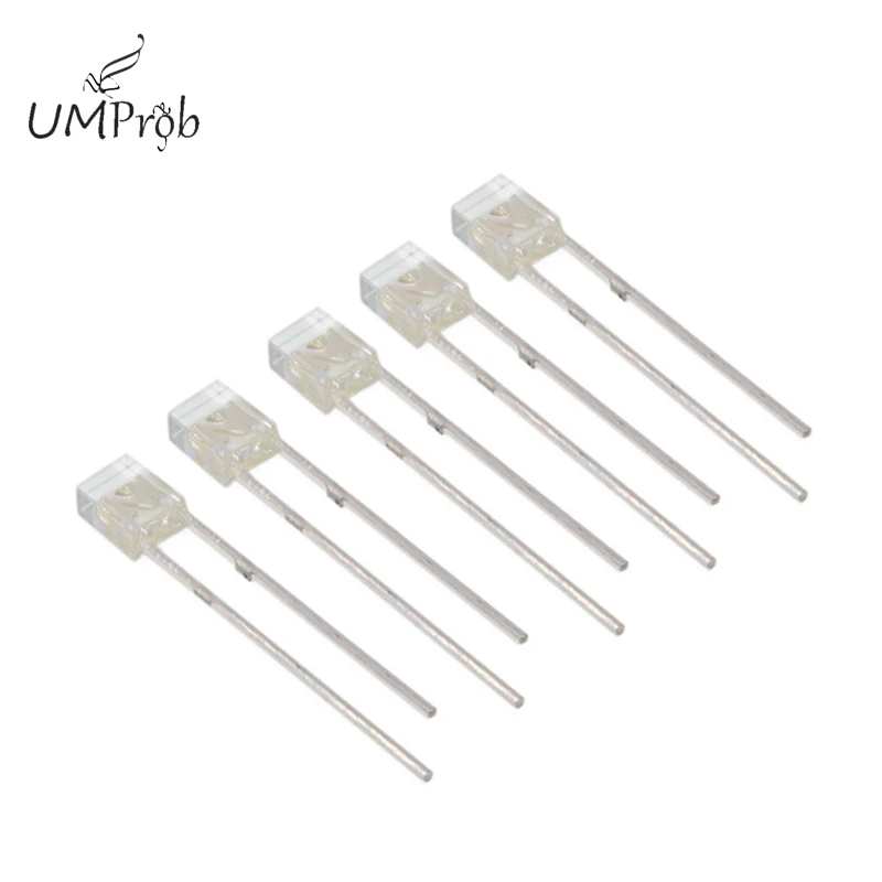 100 Cái/lốc 2X3X4 Vuông 5 Màu Ngắn-Chân Váy Kiểu Sáng Đèn LED LED Trong-Dòng Hạt Đèn