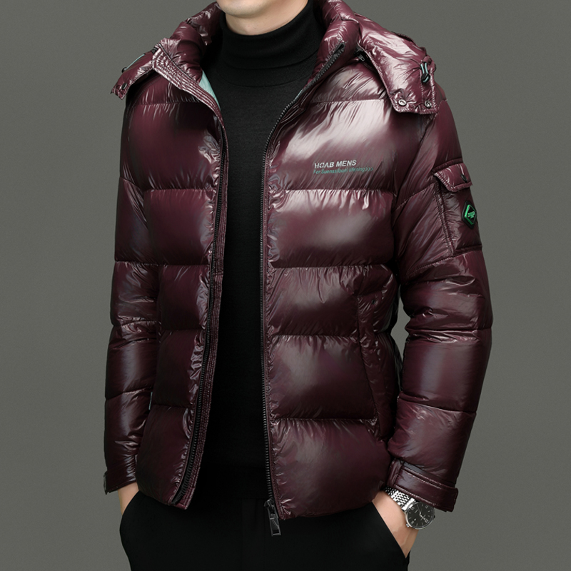 2025 nueva llegada chaqueta con capucha de invierno chaquetas de algodón tipo alféizar para hombres, parkas cálidas gruesas a la moda para hombres abrigo de invierno impermeable para hombre