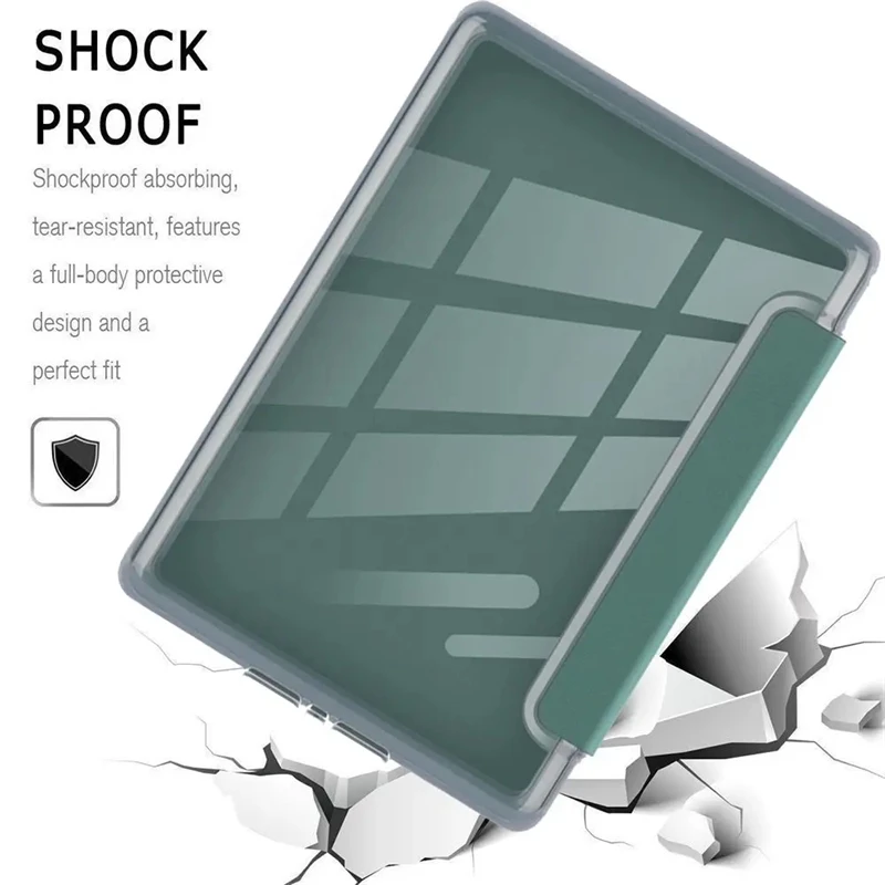 Smart Case voor Kindle Paperwhite 1 2 3 4 5 6 7 8 9 10e 11e 12e generatie 2024 7 "6'' 6.8 Inch 2022 2021 Acryl Achterkant