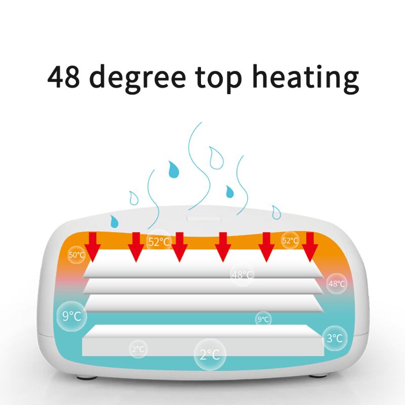 Aquecedor lenços umedecidos para bebês, aquecedor portátil lenços umedecidos capacidade, aquecedor para bebê