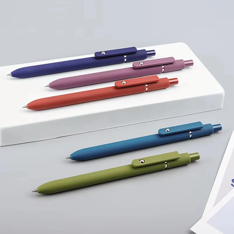 Nowe długopisy żelowe Piloting Morandi Colour Soft Touch Quick Dry Smooth 0.5mm Długopis żelowy do pisania w szkole Artykuły papiernicze