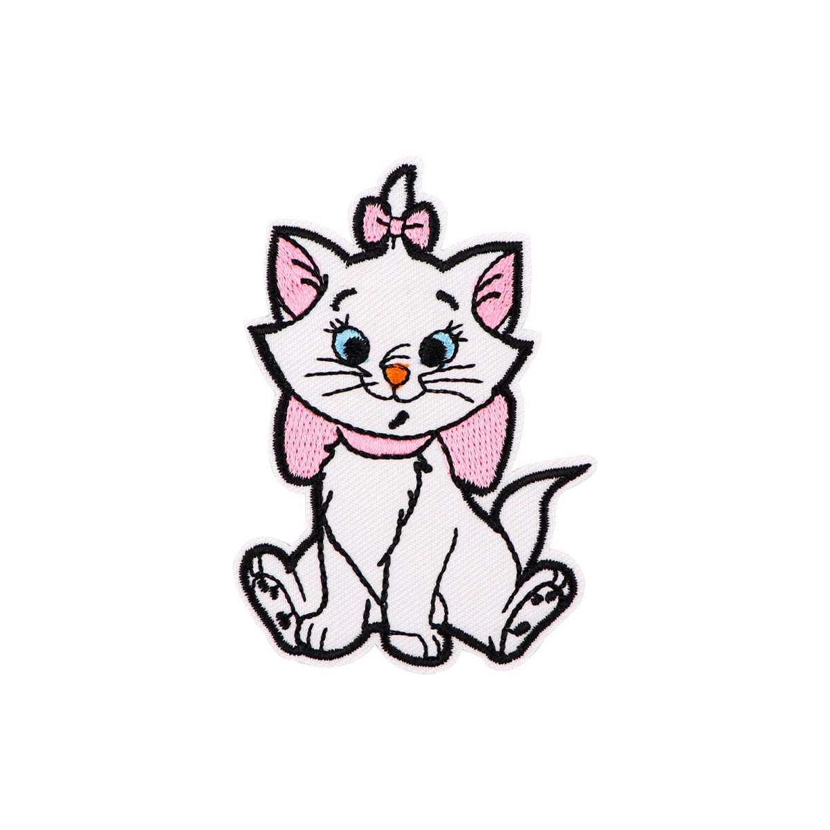 Schöne Kitty bestickte Patches für Kleidung DIY Abzeichen selbstklebende Patches Cartoon Katze Patches auf Kleidung Aufkleber Applikationen