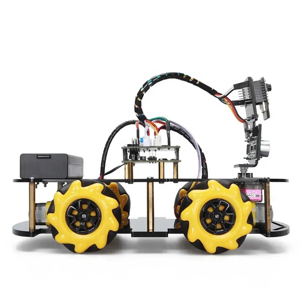 Esp32 cam wifi smart roboter auto starter kit ESP32-CAM programmierung pädagogisches lernen tt motor mecanum rad chassis kit ultras