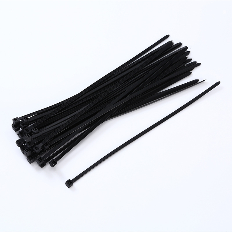 Nylon cable ties, self-locking plastic cable ties, durable, tough and strong fixed cable ties