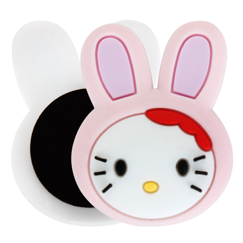 Мультяшный милый силиконовый мини-холодильник Hello Kitty, украшение для дома