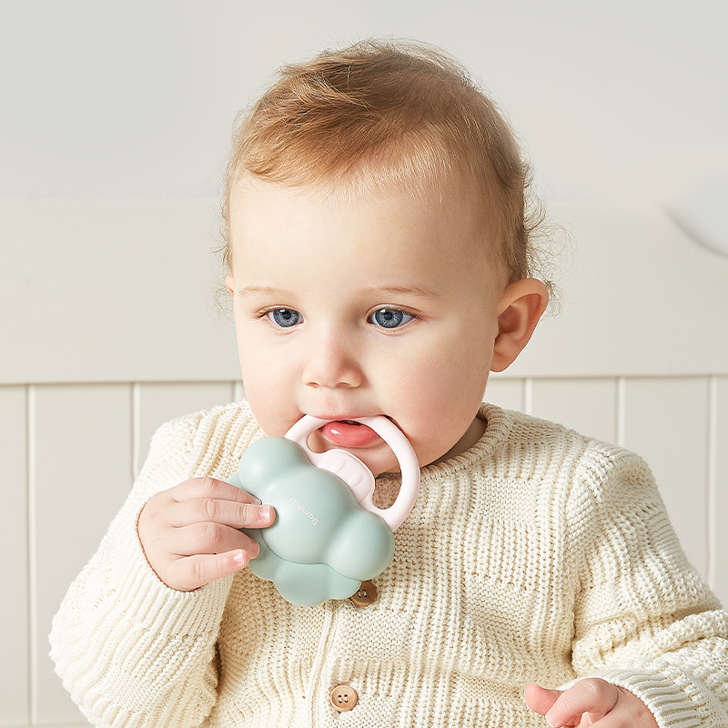 Mordedor de silicona suave para bebé, juguete masticable, gran oferta