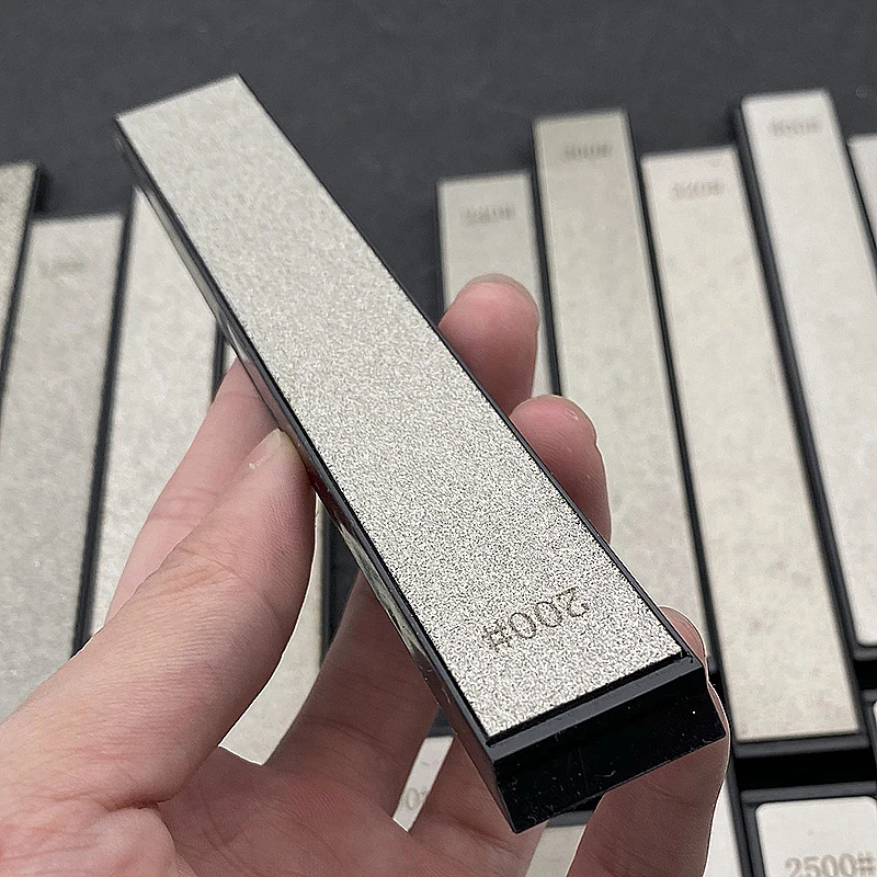 3000# Diamond Stone Kitchen Knife Sharpening System Professional Knife Fixed Angle Sharpener Auxiliary Tool Household Whetstone