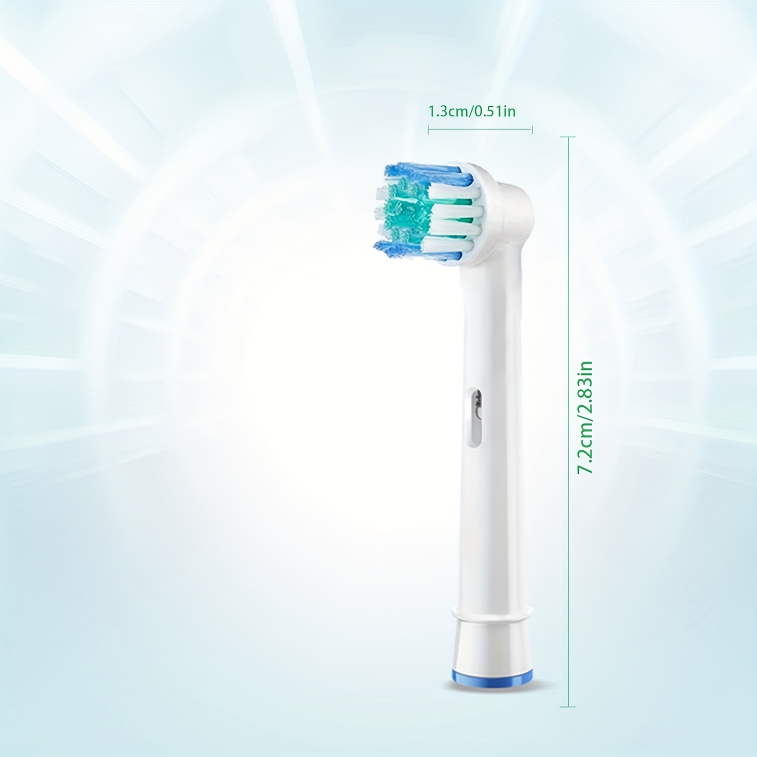 Oral B Braun 전동 칫솔 브러시 헤드 리필과 호환되는 교체 칫솔 헤드 1000 1500 3000 7000 7500 8000