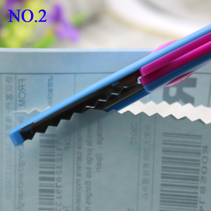 DIY Handmade Shear Paper Pinking Cut Handicraft Laciness Zig Zag Student Kid Creative Diary Craft Album Scrapbook Photo Scissor