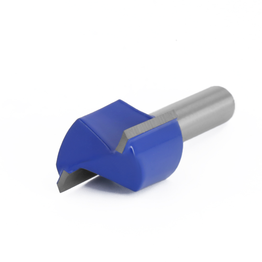 LAVIE 1pc 8mm Schaft Gerade Bit Wolfram Hartmetall Doppel Flöte Router Bits Fräser Für Holz Holz Werkzeug C08-002