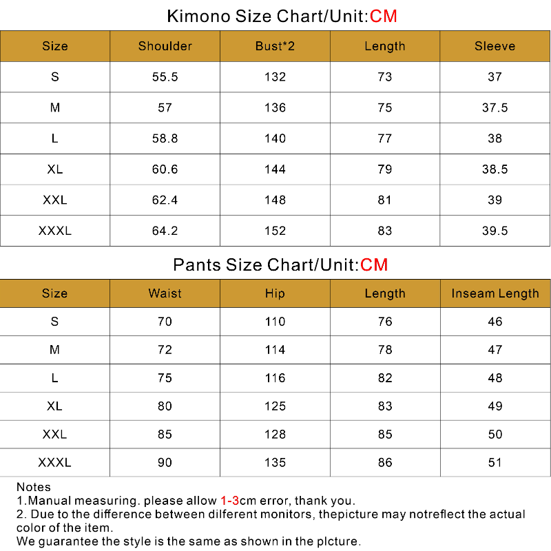 Asiático tradicional estilo japonês dragão e sol impressão haori cardigan e cordão calças compridas conjunto samurai cosplay outfit unisex