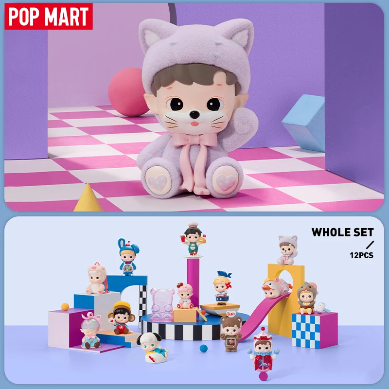 POP MART HACIPUPU Фигурки серии Rolling Time Machine 1 шт./12 шт. слепая коробка POPMART