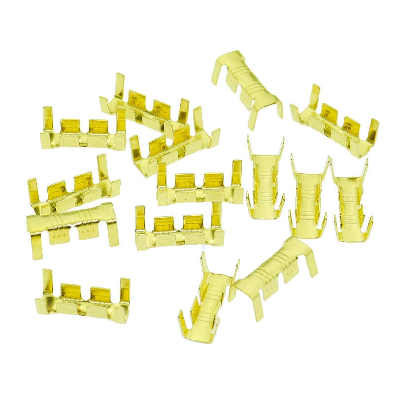 50PC/100PC/200PCS DJ453 double U-shaped parallel cold plug connector cold terminal 0.5 -1.5mm² -2.5mm²