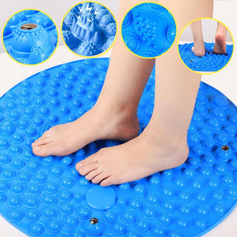 1PC TPE Magnetic Foot Massage Pad กระตุ้น Acupoints,กดปลายนิ้ว,วงกลมนวด Pad, jogging Pad