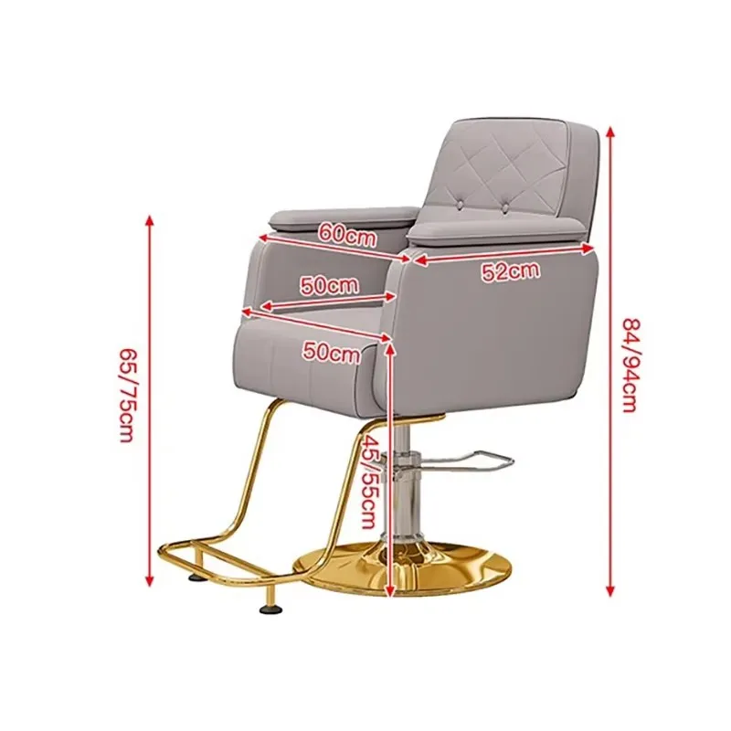 หรูหราโมเดิร์นตัดผมเก้าอี้อินเทรนด์ Modern Esthetics Design ตัดผมเก้าอี้สบาย Nordic Silla Barberia เฟอร์นิเจอร์เชิงพาณิชย์
