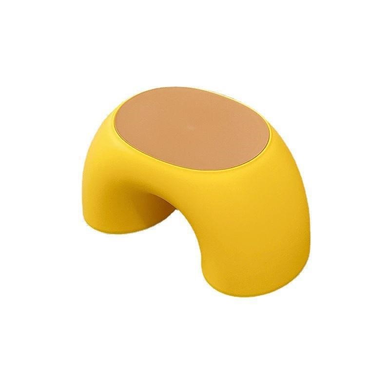 Taburete pequeño bonito para uso doméstico, taburete bajo adecuado para niños, Material plástico grueso, taburete resistente, taburete de mesa para sala de estar