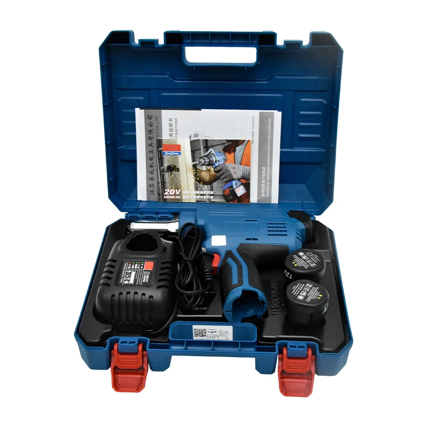 DCPM50 (ประเภท E) ไฟฟ้า Core ดึงโลดโผนปืน 12 V/2.0Ah แบตเตอรี่ลิเธียม Rivet Gun Riveting เครื่องไฟฟ้าโลดโผนเครื่องมือ