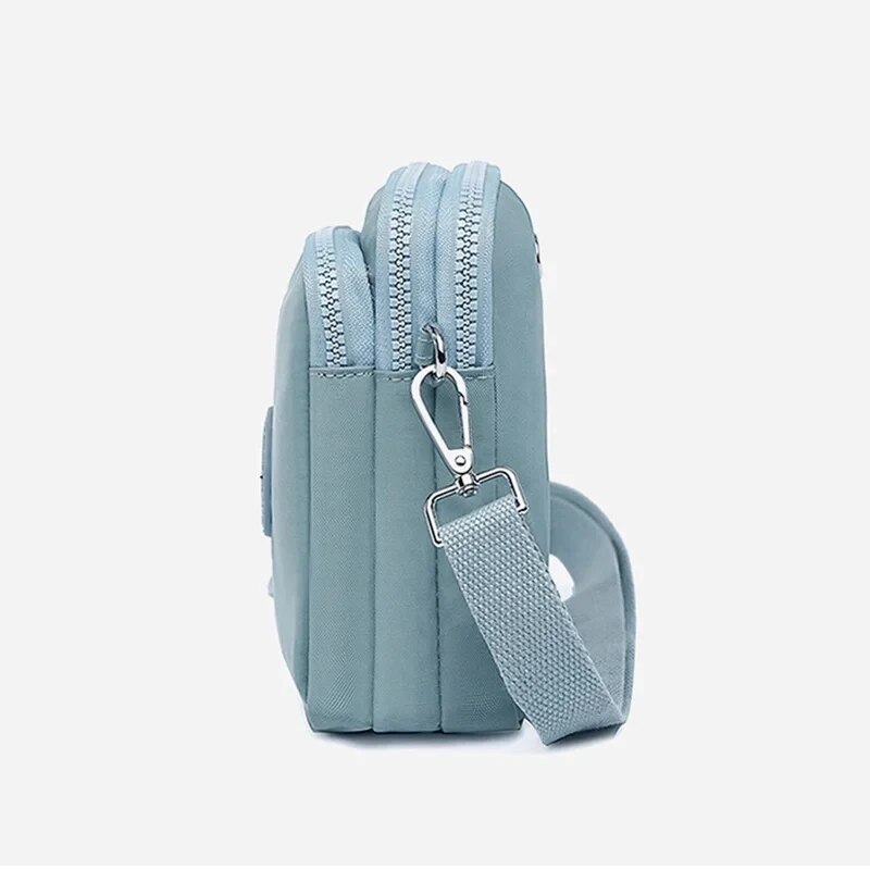 Rili started Nylon Stoff Tasche 2024 neue Damen Umhängetasche lässig diagonal Straddle Tasche leichte Handy tasche