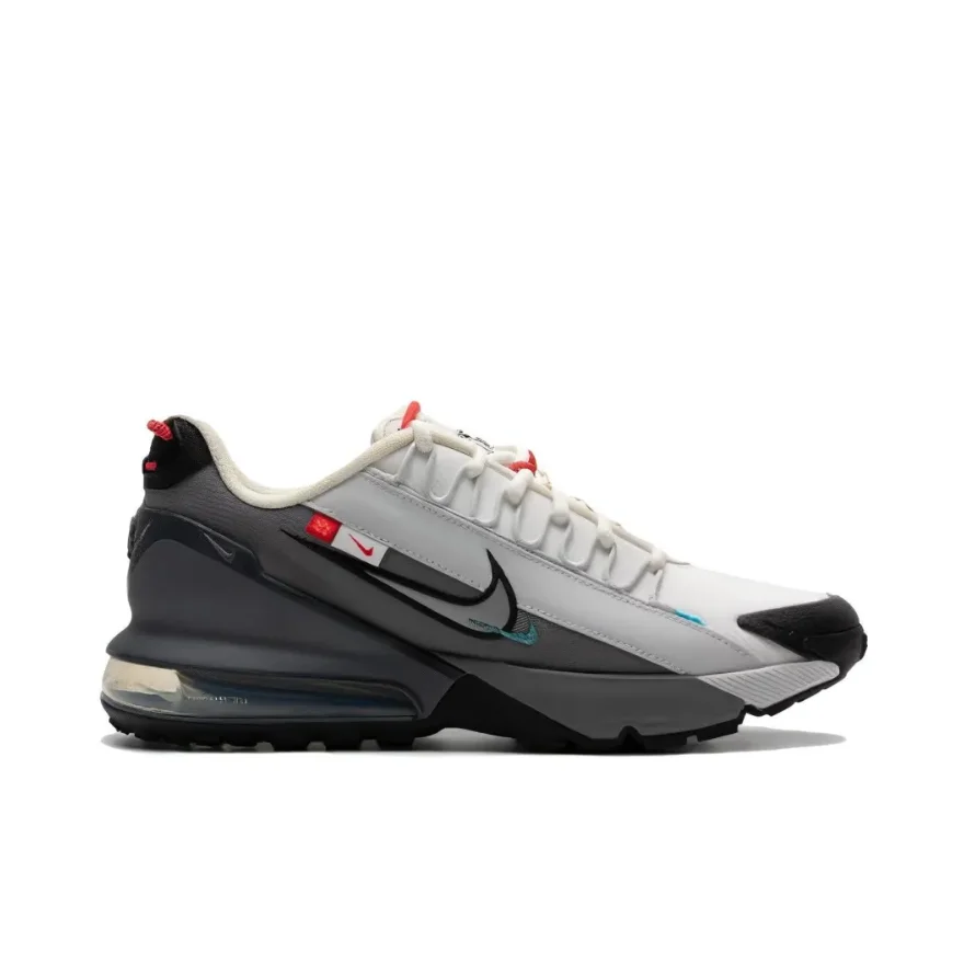 Nike, nueva inclusión, zapatillas para correr informales Air Max Pulse para hombre, cómodas zapatillas con absorción de golpes, esquema de colores blanco y negro