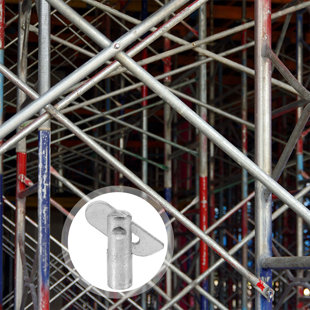 10pcs อุปกรณ์นั่งร้านล็อค Pins เหล็กทนทานติดตั้งง่าย Guardrail ระบบ Pins รัดนั่งร้าน Q235