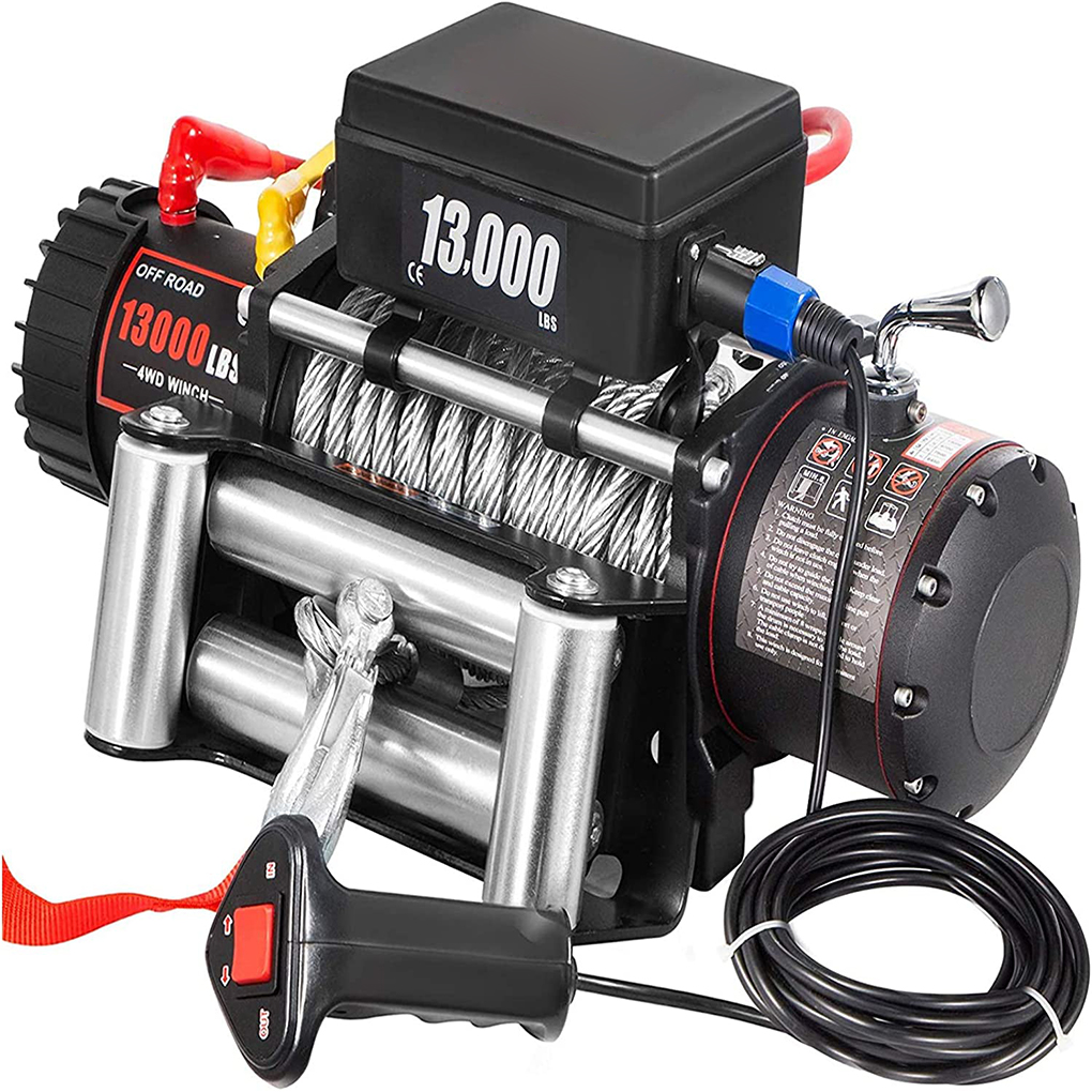 Car Winch Remote Controller Universal 1.5m Length Control Switch with Cable Vehicle Upgrading Replacement Accessory