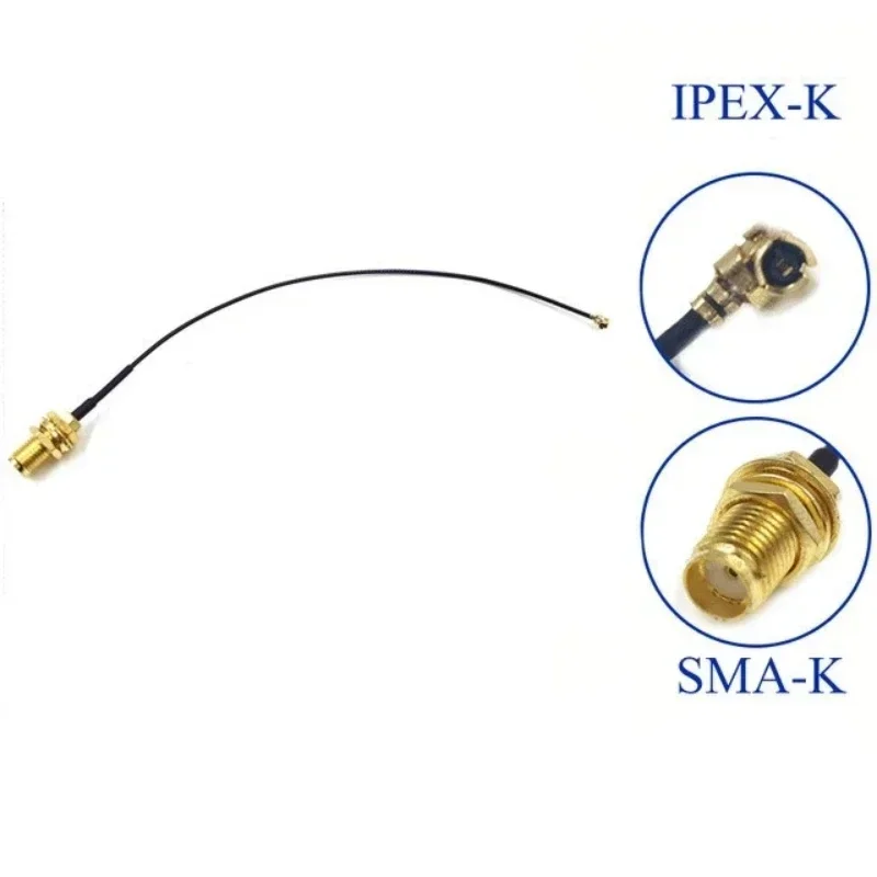 2,4 G Antenne gefaltet Bluetooth Wifi Modul ZigBee SMA zu IPX Feeder Line 2,4 GHz
