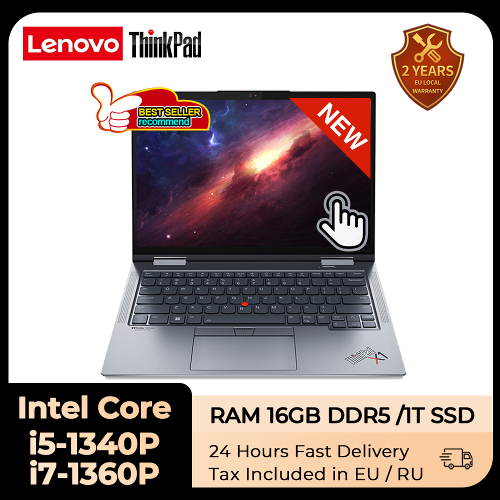 2023 Lenovo Thinkpad x1 Yoga Laptop 360 ° Touchscreen Intel Core i5-1340p/i7-1360p integriert 16GB 1TB/2TB 14 Zoll Notebook PC