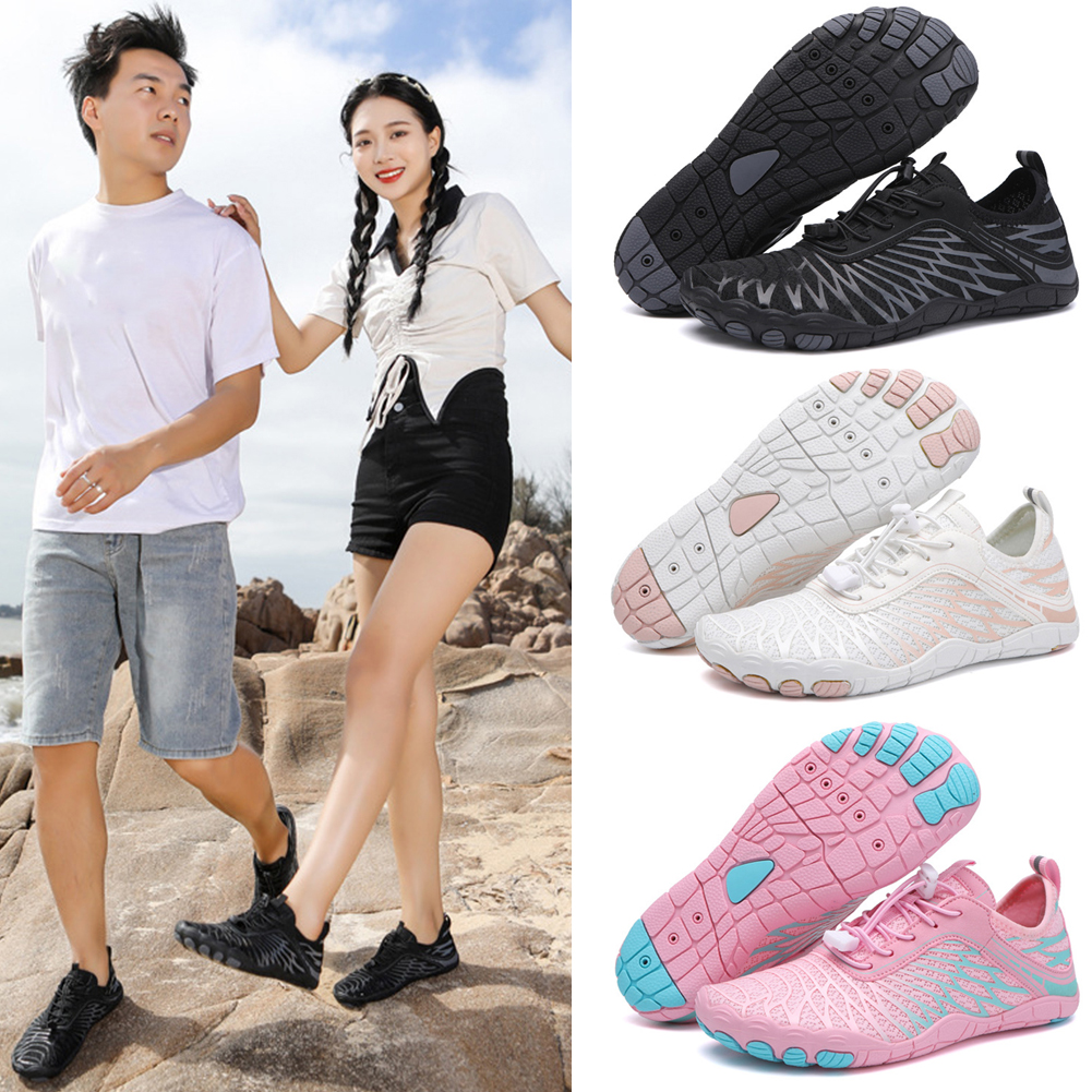 Zapatillas de buceo antideslizantes para hombre y mujer, zapatos de secado rápido para caminar, transpirables, resistentes al desgaste, suministros para exteriores