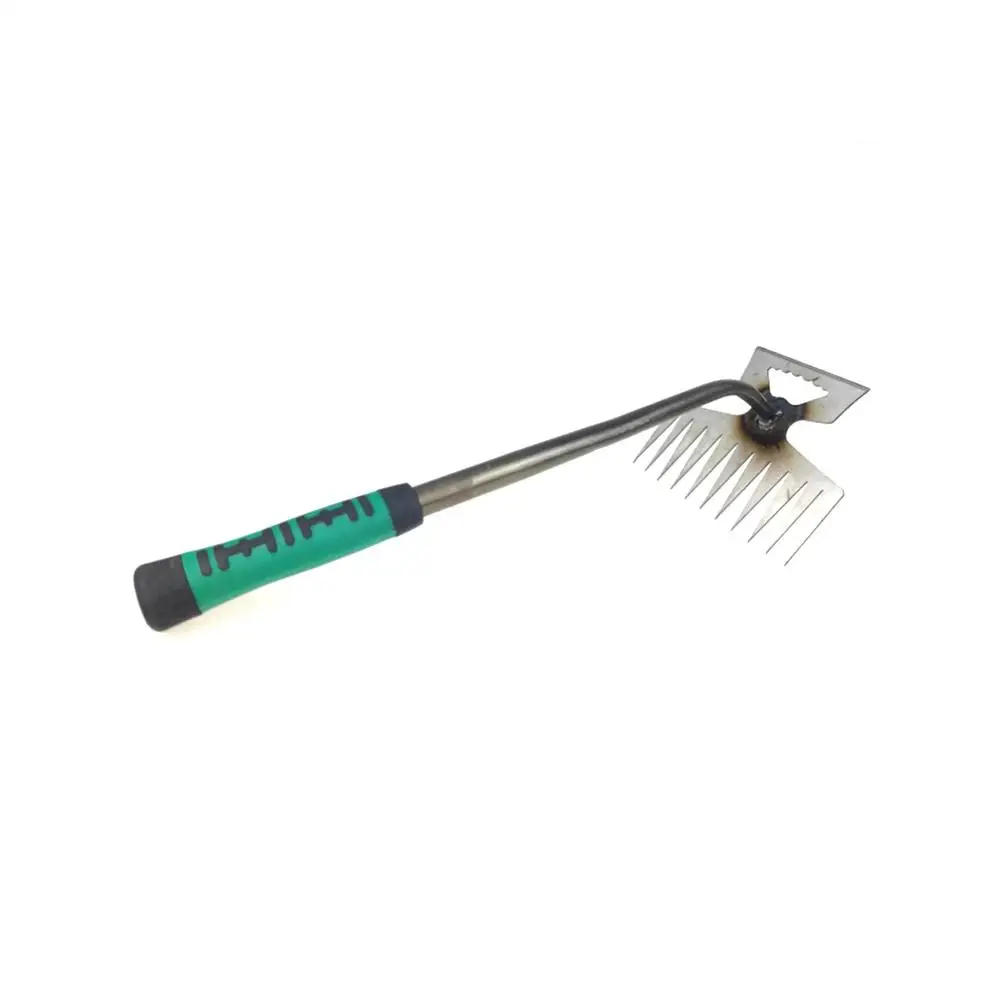 2 In 1 Garden Weeding Tool Manual Weed Grass Rooting Tool Puller Shovel Weeding Removal Hand Gardening Loose Soil Garden H2t2