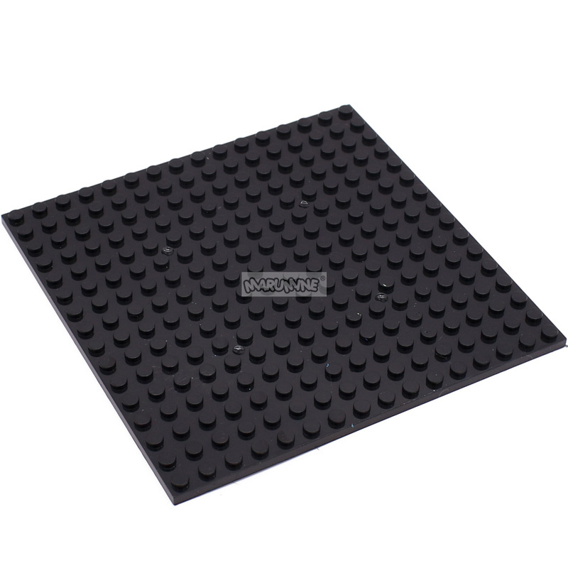 Marumine Building Blocks สองด้านฐานแผ่น 16x16 91405 ประกอบชิ้นส่วน MOC อิฐ Baseplate Idea House Construction Board