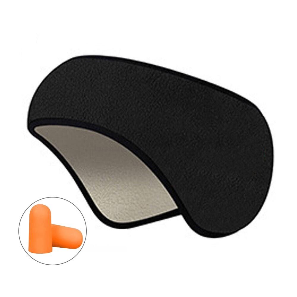Adjustable Sleeping Mask Blackout Ear Muffs For Sleeping Relaxing Noise Cancellation Blindfold Anti-noise Earmuff