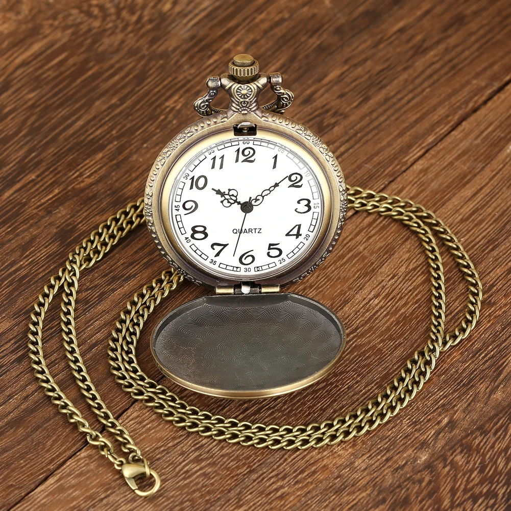 Steampunk U. s Konstitution 2019-2020 Quarz Taschenuhr Segel Leinwand Boot Halskette Anhänger Bronze Tasche Uhr Geschenk