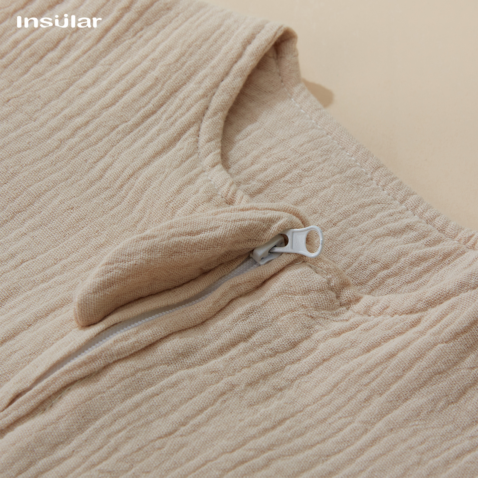 아기 침낭 신생아 배넷저고리 민소매 수면 자루, 얇은 프리미엄 모슬린 코튼, 부드러운 2 웨이 지퍼, 간편한 기저귀 교체, 여름