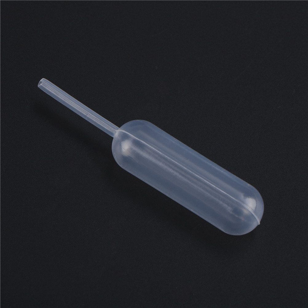 100pcs 4ml Pipettes แบบใช้แล้วทิ้งพลาสติกบีบ Transfer Pipettes Dropper สําหรับสตรอเบอร์รี่ Cupcake ไอศกรีมช็อกโกแลต